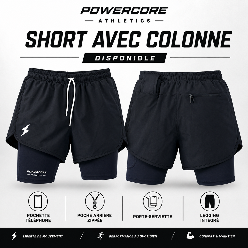 SHORT AVEC COLON